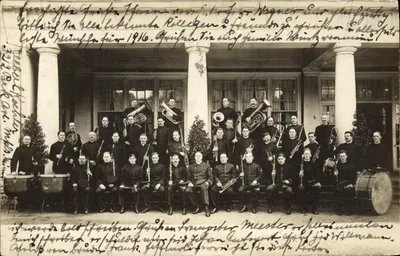 Orquesta de músicos — Liebeck, Alemania — editor desconocido, número de serie no visible