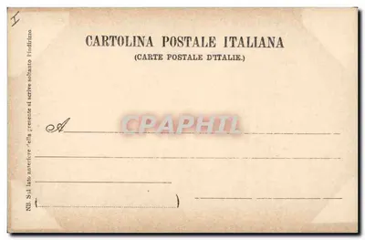 Rzym - Melozzo da Forlì - Anioł grający na fagocie - Bazylika S. Pietro — Ernesto Richter, Rzym, nr 313 — Rewers
