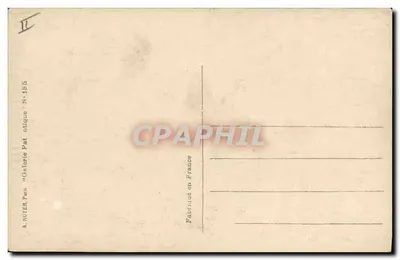 Dois generais em uniforme — condecorações — A. NOYER, Paris, N° 185 — Verso