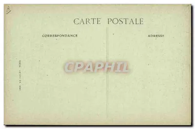 As Festas da Vitória em Paris — O Desfile — Os Marechais JOFFRE e FOCH — 14 Julho 1916 — Verso
