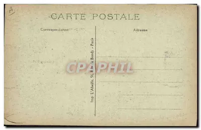 Paris — As Festas da Vitória — 14 de Julho de 1919 — Os Marechais Foch e Joffre — Imp. L'Abelle, Paris — Verso
