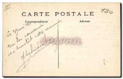 Geral Joffre — Ordem do Dia Histórica da Batalha da Marne — 5 de setembro de 1914 — Verso