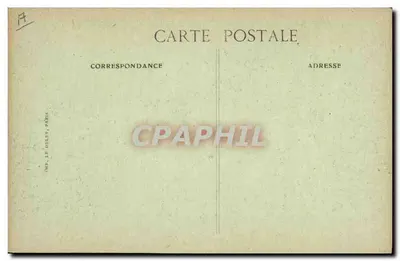 De Feesten van de Overwinning in Parijs — 14 juli 1919 — De Marechausse Joffre en Foch — Uitgever BLD — Achterkant