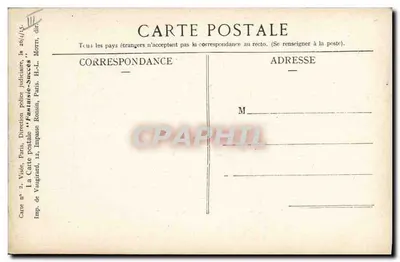 Mão na mão — Joffre e o Grão-Duque Nicolau — Imp. de Vaugard, Paris — Verso