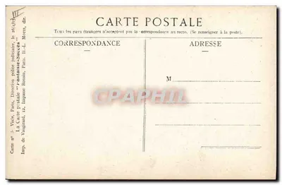 Caricatura política — Oferta de espetáculo — Editor: A Carta postal 'Fantaisie-Succès', Paris — Verso