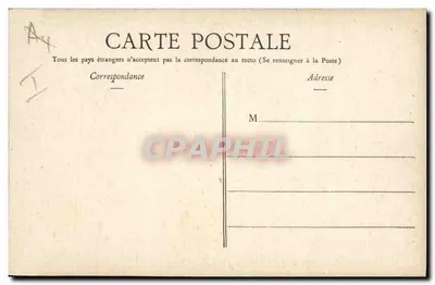 Joffre i Foch — Szefowie armii Północy, w Cassel — ilustracja 'GEO' 1915 — Rewers