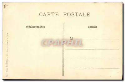 Soldato cieco e bambino — opera di Levy Dhuemé 1915 — edizione per il Foyer du Soldat Aveugle — Verso