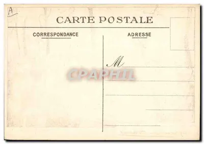 A missa no front — cena de cerimônia militar — Imo G. Michel, n°102, F.P. Poissonnière, Paris — Verso