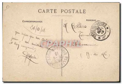 Soldado francês com trombeta — edição Boutin n°4 — STOR — Verso