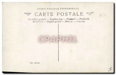 Salon 1909 — Cazès (Clovis) — Wieczór — LL. — Rewers