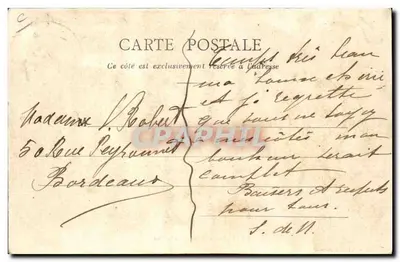 Um bieuil ért oou houins de la lâne — F. Bernéde, fot., Arjuzanx (Landes) — Verso