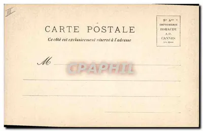 Monte-Carlo — Sala de Jogo — L. Cross, rua Macarani, Nice — Verso