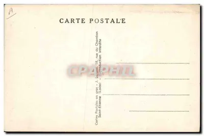 Les Joutes na Loirze w Pertuiset — Okolice Saint-Étienne i Firminy (Loire) — La Loire Illustrée, Foto Lafond, nr 5 — Rewers