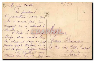 Zéphir — Zéphir — G. Meschini 916 — Rückseite