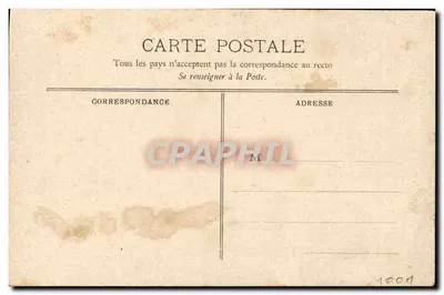 Os 3 William's — Acrobatas equilibristas — Editor Cuvier-Huguet, n° 1320CH — Verso