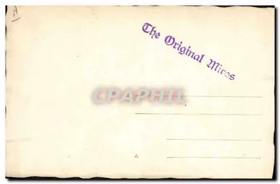 The Original Miro's — spektakl muzyczny — wydawca nieznany, numer serii nie widoczny — Rewers