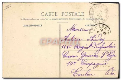 Toto Musicista — bambino con tuba — Fototipo A. Benenet & Cie, Nancy — Verso