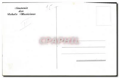 Robotti musicali — Ricordo dei Robotti musicali — Verso