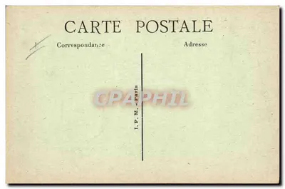PARIS - Ogród Botaniczny - Bizoni z Ameryki — wydawca L.P.M. n°348 — Rewers