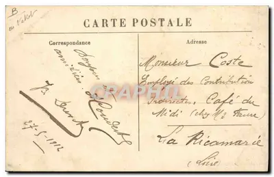 Il Pastore del Villaggio — serie 865 — M.B. Le Puy — Verso
