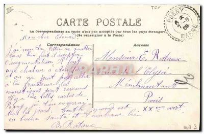 Pogny — Rebanho no Piquete — Edição Le Dibon — Verso