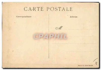 Général Joffre, Généralissime — portrait en uniforme avec décorations — éditeur Fournier, 23, rue Santa, Marseille — Verso