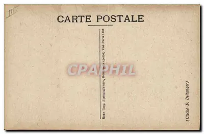 Marzec Joffre — portret w mundurze z piórem — rzeźbiony przez F. Bellanger — Rewers
