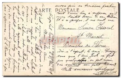तीन चरणों में सैनिक — VENI, VIDI, VICHY! — पियरे चाटिलॉन, 1914 — पीछे