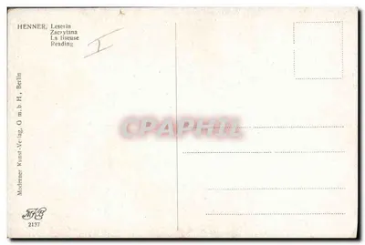 Nu féminin — détail de peinture — Henner, Leserina, Berlin — Verso
