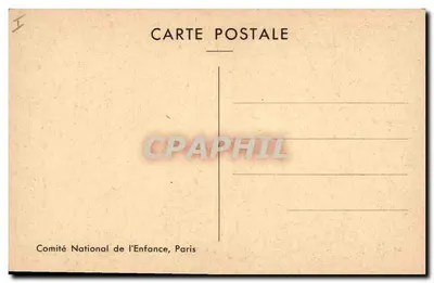 Retrato do Duque d'Angoulême — Foto N. D. — Comitê Nacional da Criança, Paris — Verso