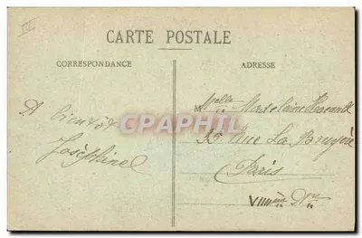 Goélettes w Paimpolu — Piosenki Botrela ilustrowane przez F. Hamonic — n°2375 — Rewers