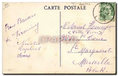 Le Pertuiset — As Joutes — Exclusividade See, tabacs - Firminy — Verso