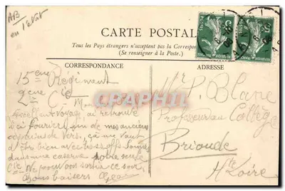 CETTE — Joutes. Après la rencontre. — Éditeur : ANGLAIS JCHON — Verso