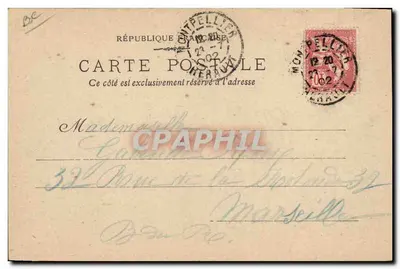 Wielki kasyno Granier-Flots — Palavas-les-Flots (Hérault) — wydawca anonimowy — Rewers