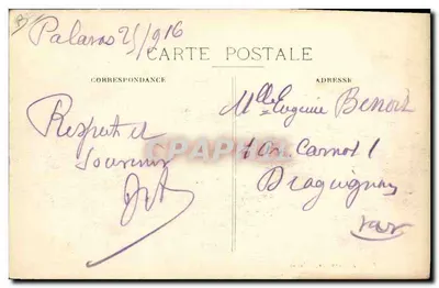 Palavas-les-Flots — Joute — Wyd. J. Claparède, Palavas — Rewers