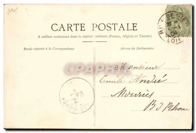 Rive-de-Gier — As Joutes no Bassin do Canal — Edição E. Stéphane, Rive-de-Gier — Verso