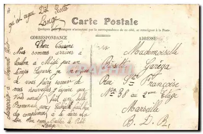 Coulon — Place d'Armes, Prefektura Morska i Kiosku — Wydawnictwo Vve Chantereau — Rewers
