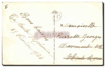 Toulon - Place d'Armes — widok placu z kioskiem i palmierymi — wydawca C.A.R. nr 60 — Rewers