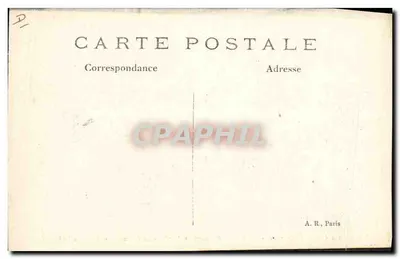 Kuzey köylüleri barbarların işgali karşısında kaçış — Büyük Savaş 1914-15 — A.R. n°43 — Arka yüz