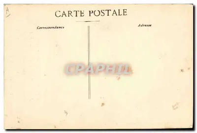 Général Joffre — portrait en uniforme avec inscriptions patriotiques — Coët, édit. - Phototypie R. Roure, rue du Petit St-Jean, Marseille — Verso