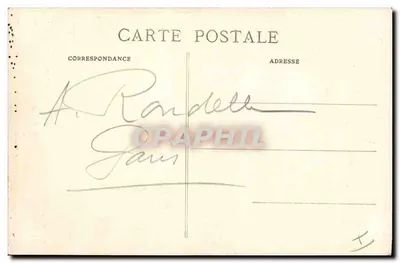 Geral Joffre — Comandante-em-Chefe das Forças Aliadas — A.C.P.A. Nova 1914 — Verso