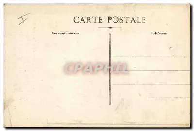 Joffre — portret wojskowy z patriotyczną wypowiedzią — autor Coët — Rewers