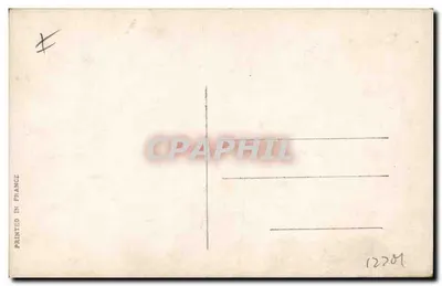 General JOFFRE — retrato en uniforme con condecoraciones — PIROU PH. n° 168 — Reverso