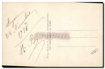 Joffre e Pau — Para a Paz, o que oferece? — Dix 282 — Verso