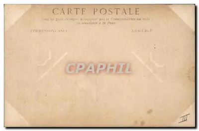 Geral Joffre — retrato em uniforme — cliché Géo. — Verso