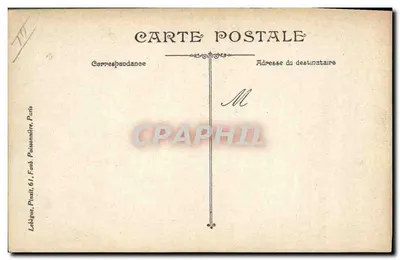 Caricature de Guillaume II — caricature anti-allemande — éditée par La Bègue, Paris — Verso