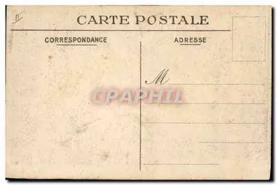 A missa no front — cena de cerimônia militar — editor C. Michel, n° 102, Paris — Verso