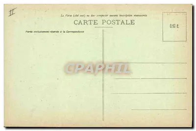 Mont-Saint-Michel — Vue Est — Édition Guérin, St-Male (1907) — Verso