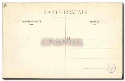 Saint-Malo — Estátua de Châteaubriand — G. F. n° 4214 — Verso