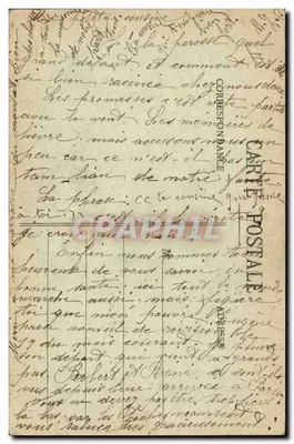 Bretton sailor — Breton Heather (Sonnet) — Collection E. Hamonic, St-Brieuc — Back